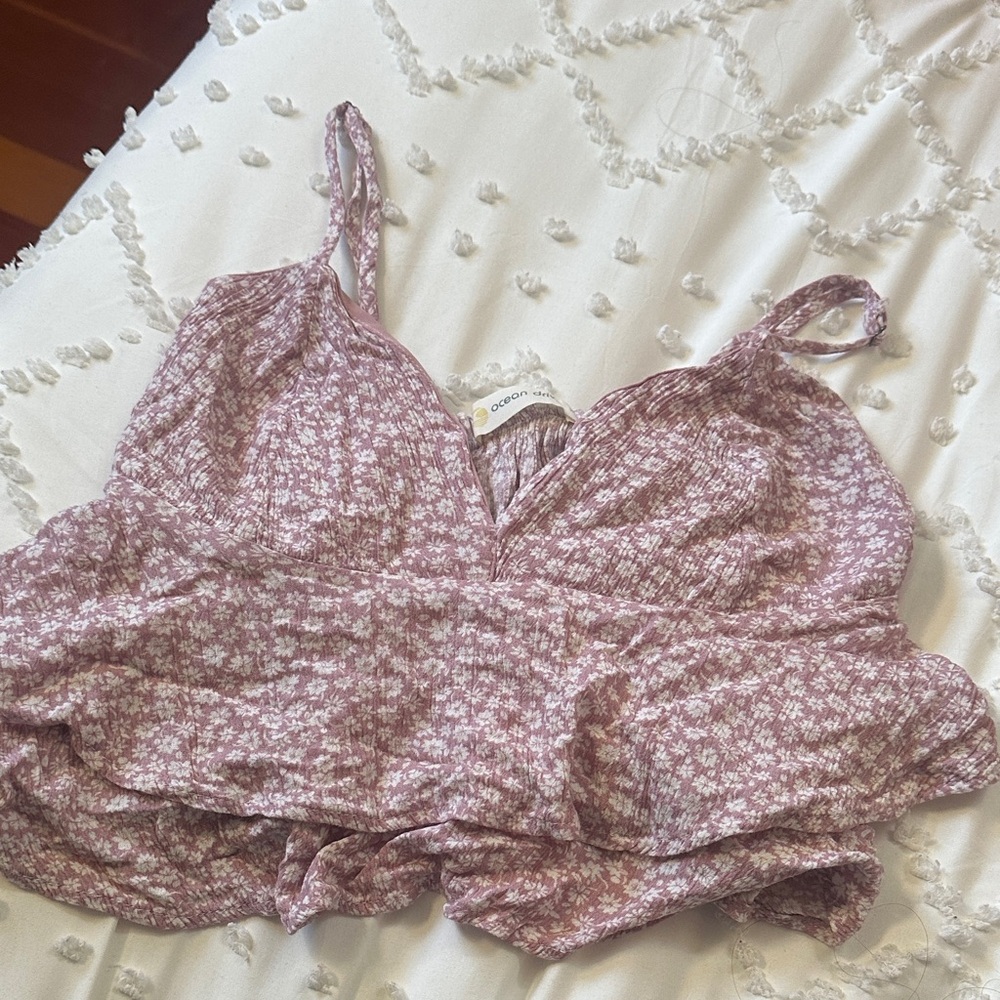 Cropped tank
